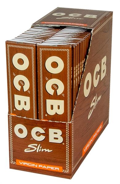 OCB Virgin Slim Unbleached Papier